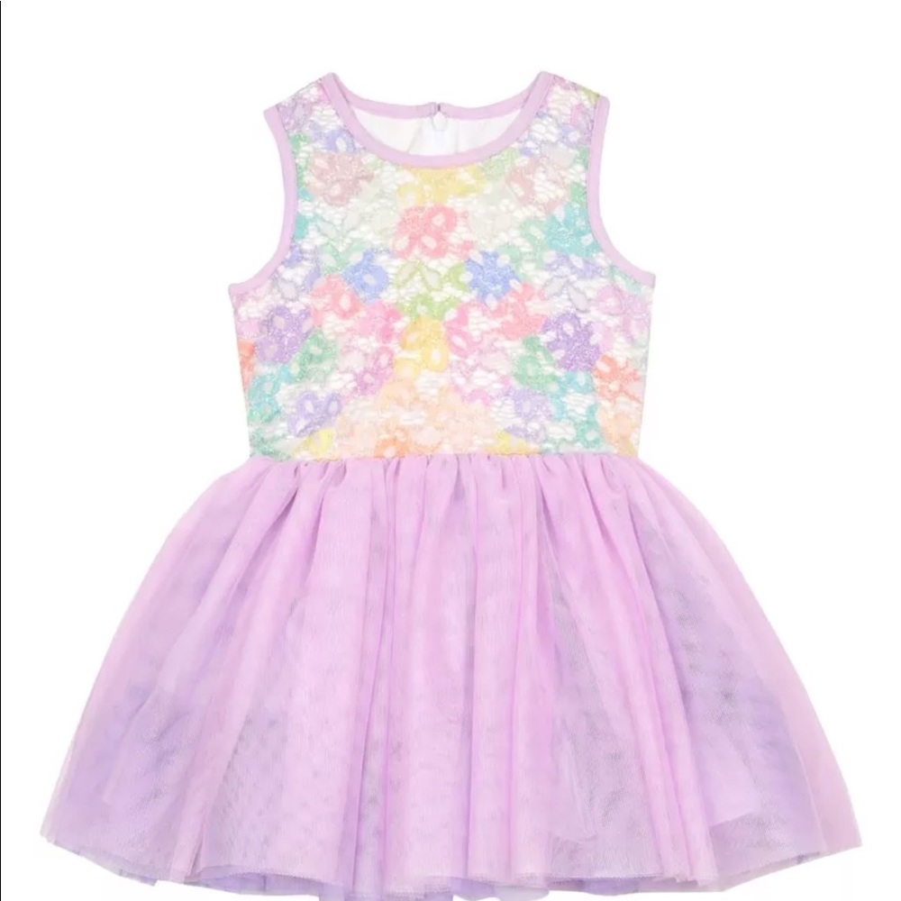 Pippa & Julie Rainbow Tulle Dress
